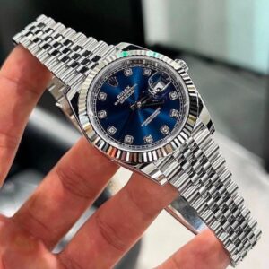 Latest Blue Diamond Dial Watch