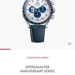 Latest Anniversary Series Watch