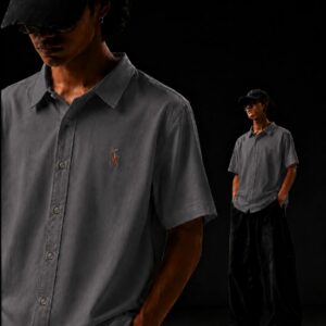 New Imported Linen Half Shirt
